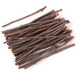 Apple Tree Branch Chew Sticks — Natural Teeth Grinding Sticks for Hamsters & Rabbits
