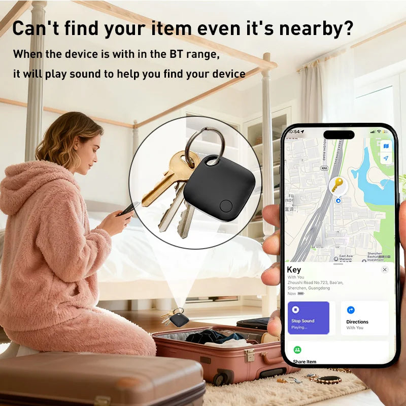 Smart Bluetooth Tag for Apple Find My - Anti-Lost Reminder