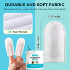 Fingertip Ear Cleaning Wipes for Cats & Dogs — 50-Count, Mite Removal