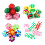 Sisal Mouse Ball Cat Toy Set — Wear-Resistant Claw & Teeth Toy