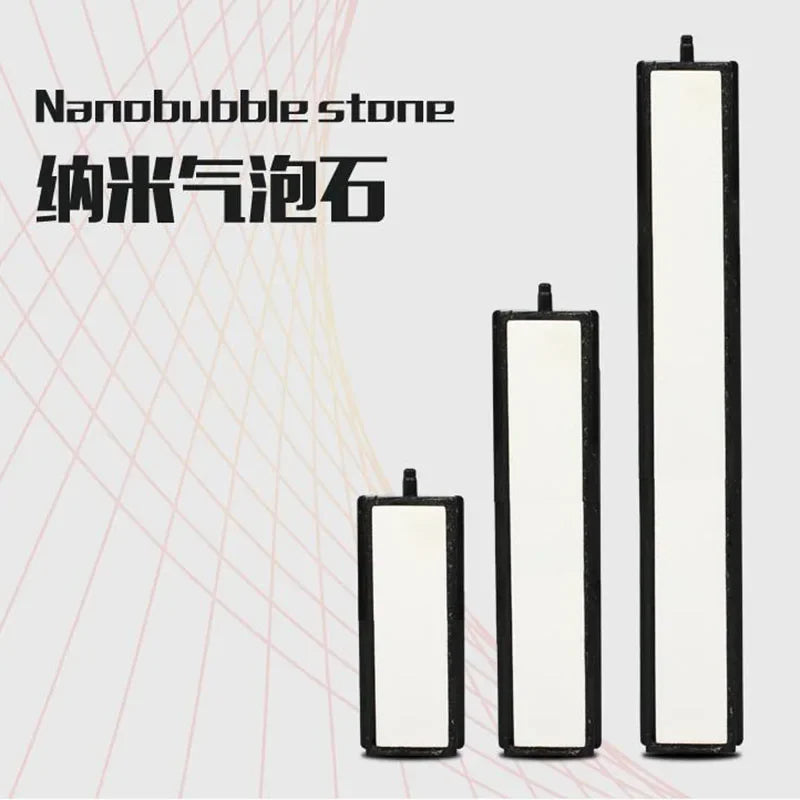 Nano Air Stone Bubble Bar (10cm, Fine Micro-Bubbles, Aquarium)