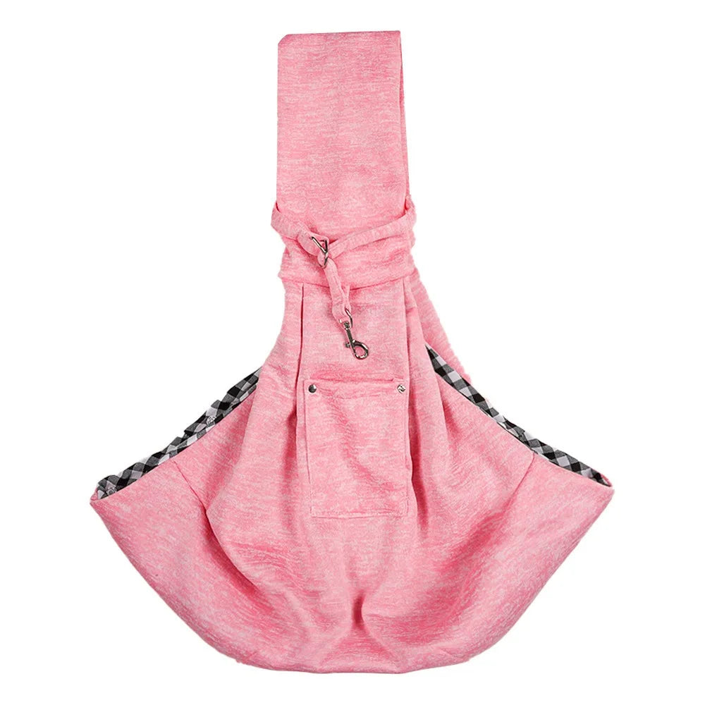 Breathable Pet Crossbody Tote Bag (Large Capacity, Pockets, Shoulder)