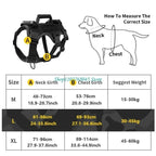 Military-Style Dog Training Harness (Breathable, Tactical, Field Ready)