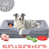 Waterproof Pet Bed with Removable Cover (Machine Washable)