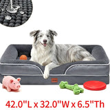 Waterproof Pet Bed with Removable Cover (Machine Washable)