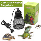 Ceramic Heat Emitter with Protective Cage Guard — All-in-One Reptile Heater