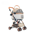 MAXFOR Luxury Washable Pet Stroller for Cats & Dogs up to 25 kg — Foldable