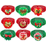 Snowman & Penguin Christmas Bowtie Bulk Pack (50 or 100 Pieces)