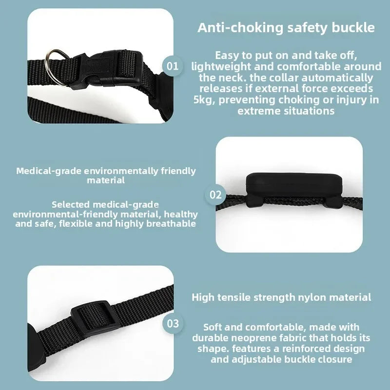 GPS Cat & Kitten Collar Tracker - Long Battery Anti-Loss Location Device