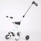 Reclining Ride-On Pet & Baby Stroller — One-Click Folding Lightweight Outdoor Travel Pushchair