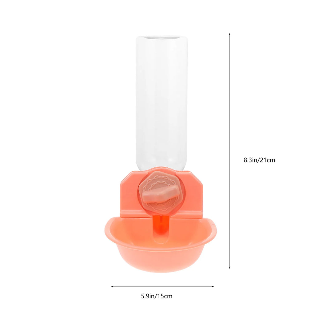 Automatic Pet Water Drinking Feeder 750ml (Gravity-Fed, Non-Spill, Stable)