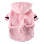 Hooded Dog Bathrobe Pajama — Quick-Drying, Adjustable, S–XL