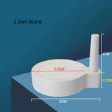 Nano Aquarium Air Stone Aerator (35–100mm, Fine Bubble, 1–2pcs)