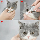 Gentle Cotton Pet Eye Wipes — Tear Stain Remover, 130pcs