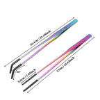 Stainless Steel Reptile Feeding Tongs — Soft-Tip Precision Tweezers
