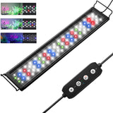 Dimmable Aquarium LED Light with Timer (30–60cm, Power-Off Memory, Plants)
