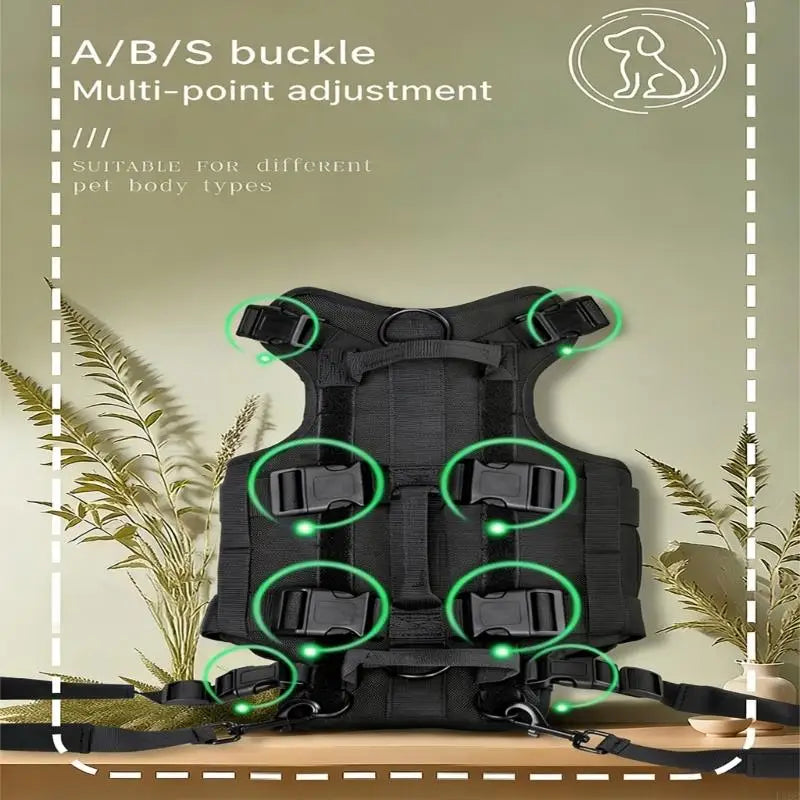 Customizable Dog Leg Support Harness for Large Breeds