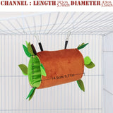 5-Piece Round Swing Hammock Set — Plush Nests for Hamsters & Rats