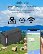 GPSONE Solar-Powered Wireless GPS Tracker for Cattle & Sheep - Smart Livestock Positioning