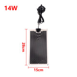 Adjustable Graphene Reptile Heat Mat — 10-Level Thermostat, 5W–45W