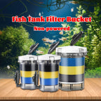 SUNSUN External Aquarium Filter Canister (Silent, Freshwater & Saltwater, 55 Gal)