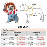 Creepy Doll Costume for Dogs (Funny Cosplay Party Outfit)