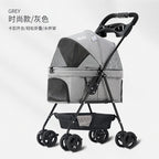 Bello SP02 Foldable Pet Stroller (Lightweight, Medium Dogs, 4 Colors)