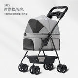 Bello SP02 Foldable Pet Stroller (Lightweight, Medium Dogs, 4 Colors)