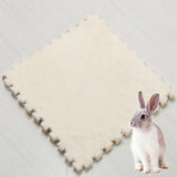 Spliceable Fleece Cage Liner Squares — Guinea Pig C&C Mat, 30x30cm