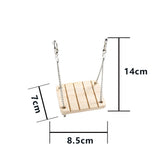 Natural Pine Chew Toys — Wooden Molar Toys for Small Pets