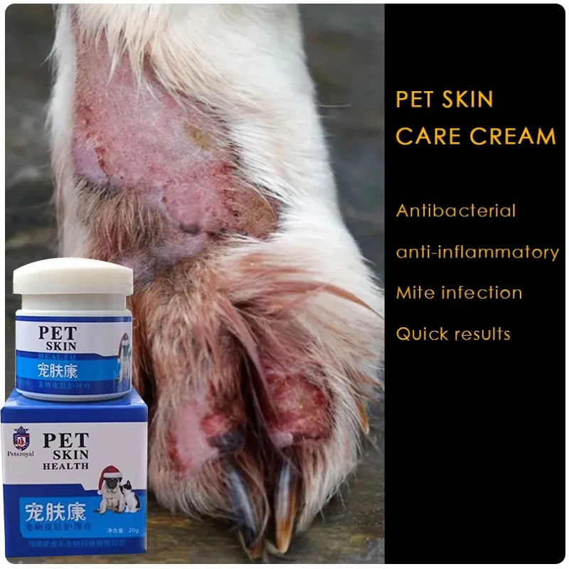 Pet Anti-Itch Skin Ointment — Fast Relief for Irritation & Fungal Issues