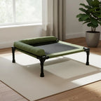 Raised Cooling Pet Cot for Small Dogs, Washable