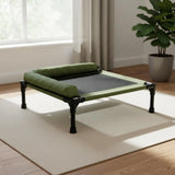 Raised Cooling Pet Cot for Small Dogs, Washable