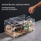Acrylic Nano Terrarium — Ventilated Enclosure for Tarantulas & Small Reptiles