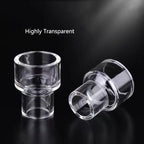 Acrylic Aquarium Pipe Variable Diameter Connectors (Transparent, DIY Fittings)