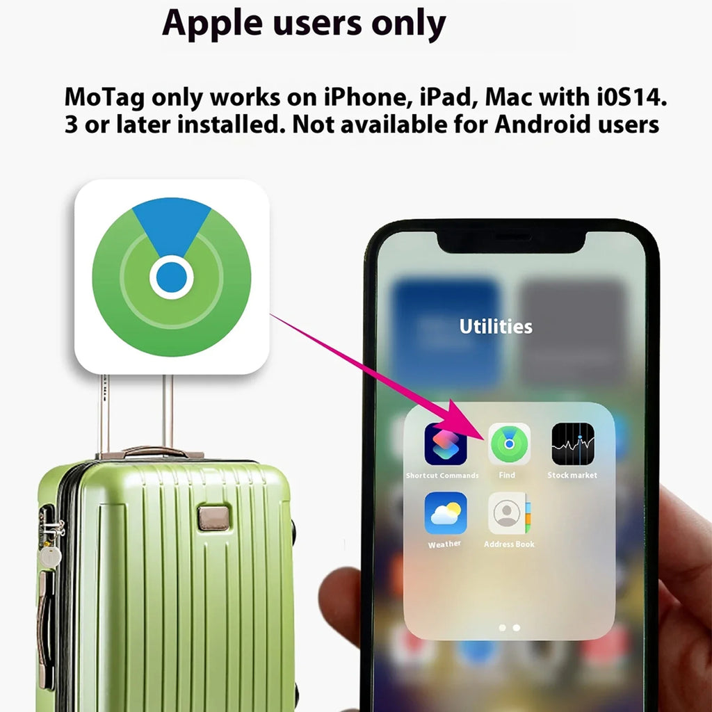 Apple Find My Pet GPS Locator for Dogs & Cats - 365-Day Battery Life