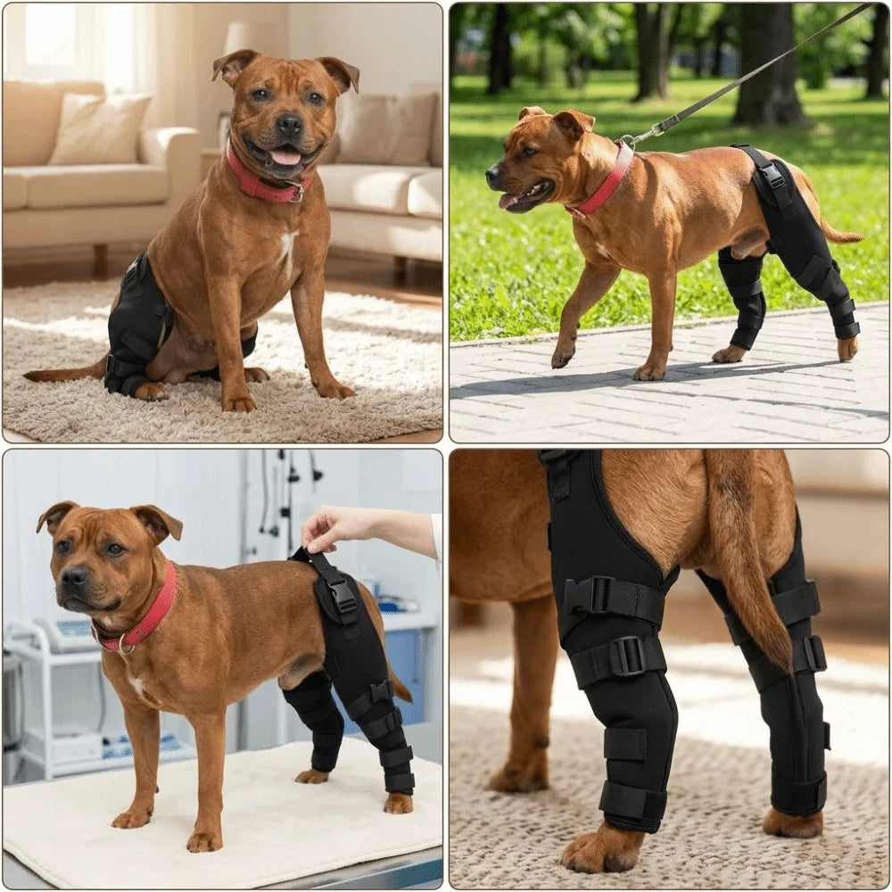 Elastic Dog Leg Protector Sleeve (Breathable, Joint Support)