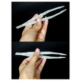 Glow-in-the-Dark Reptile Feeding Tongs — Ergonomic Anti-Slip Tweezers
