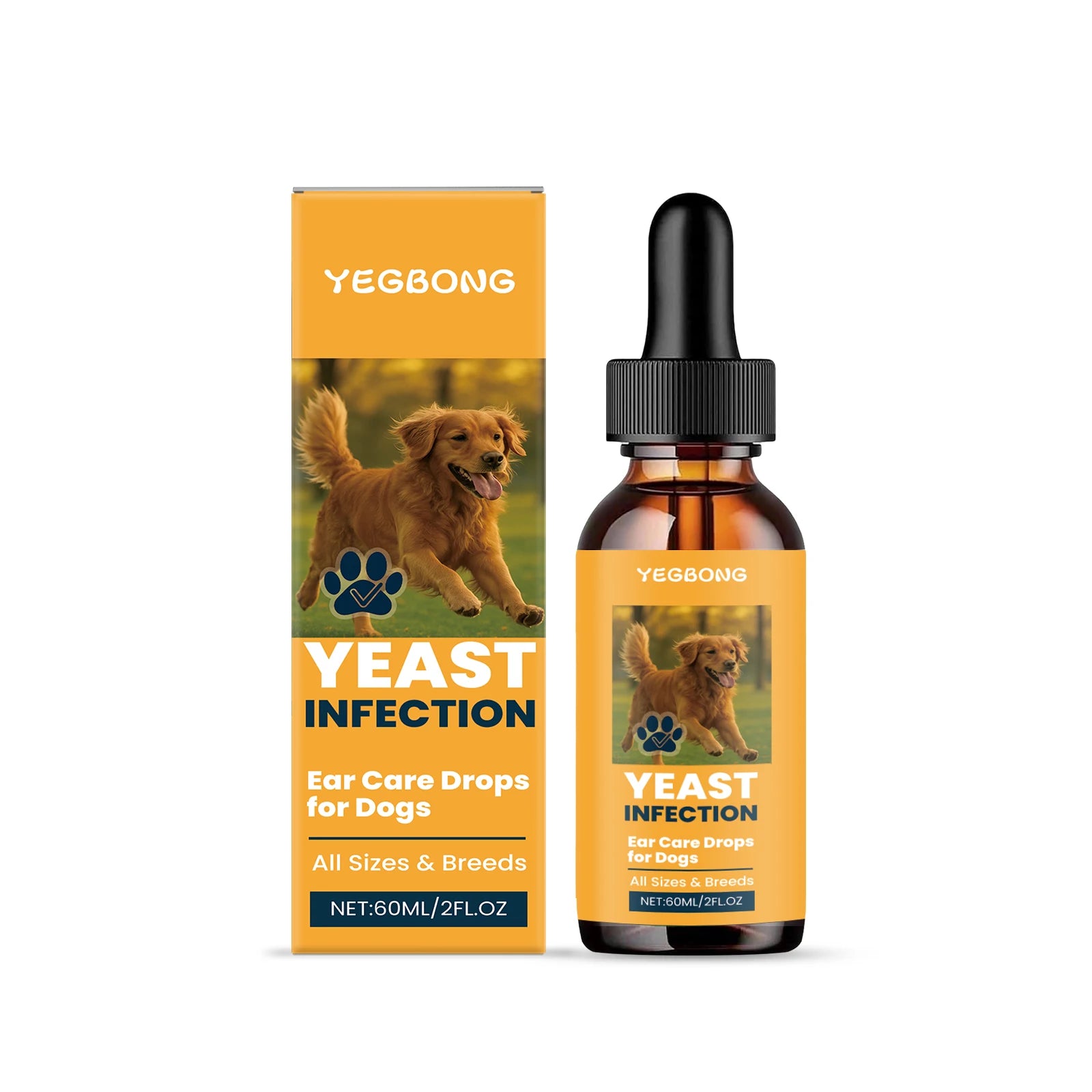 Pet Ear Cleaning Solution — Soothing Wash for Mites, Itching & Odor