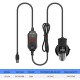 USB Mini Aquarium Heater Rod (Submersible, 18–34°C Adjustable)