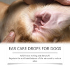 Pet Ear Cleaning Solution — Soothing Wash for Mites, Itching & Odor