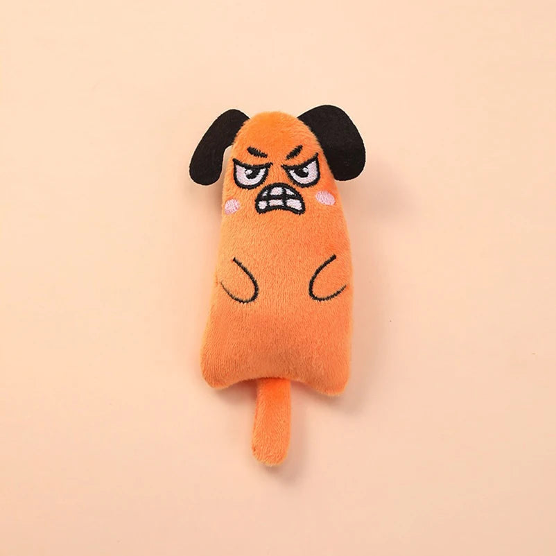 Cartoon Plush Teething Toy for Pets