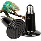 No-Light Ceramic Heat Bulb — Far-Infrared E27 Heater, 25W-200W, Small & Big Sizes
