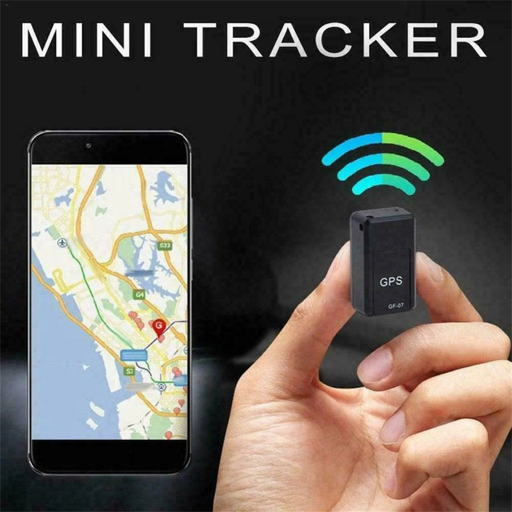Mini Magnetic GPS Tracker for Vehicles, Kids & Elderly - Real-Time