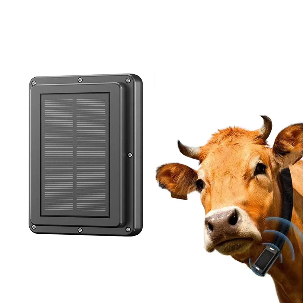 Solar Anti-Theft GPS Livestock Tracker for Cattle, Sheep & Cows - Smart Farm Positioning