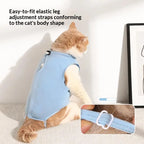 Adjustable Recovery Suit for Cats & Dogs — Anti-Lick Healing Vest