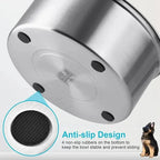 No-Spill Stainless Steel Dog Bowl