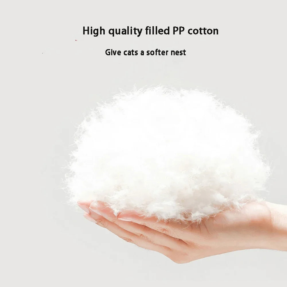Round Plush Dog Bed