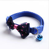 Adjustable Bow Bell Collar — Soft Universal Fit for Cats & Dogs
