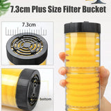 Silent Submersible Aquarium Filter (Turtle & Fish Tank, Bio Sponge)
